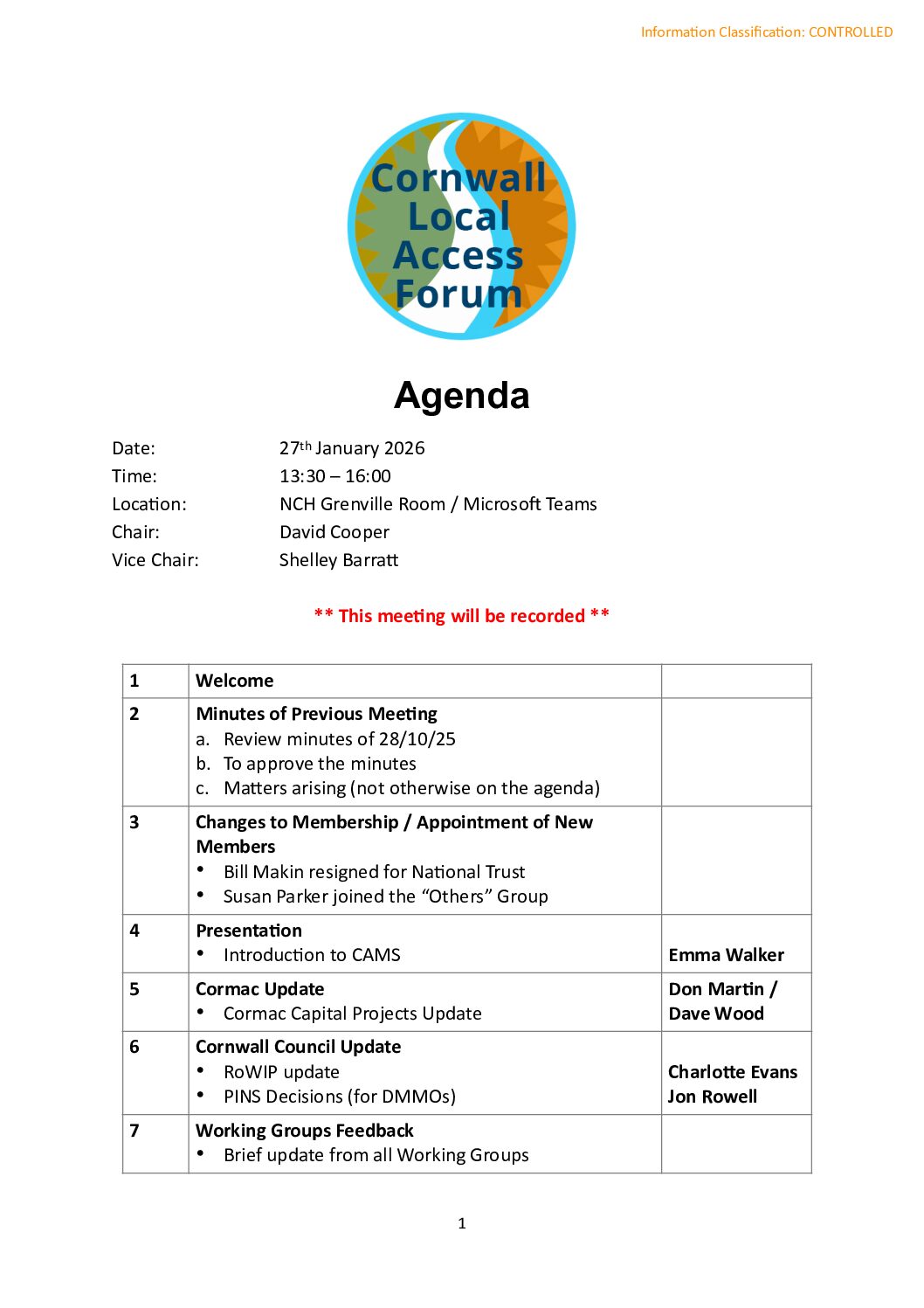 CLAF Agenda 01-2026