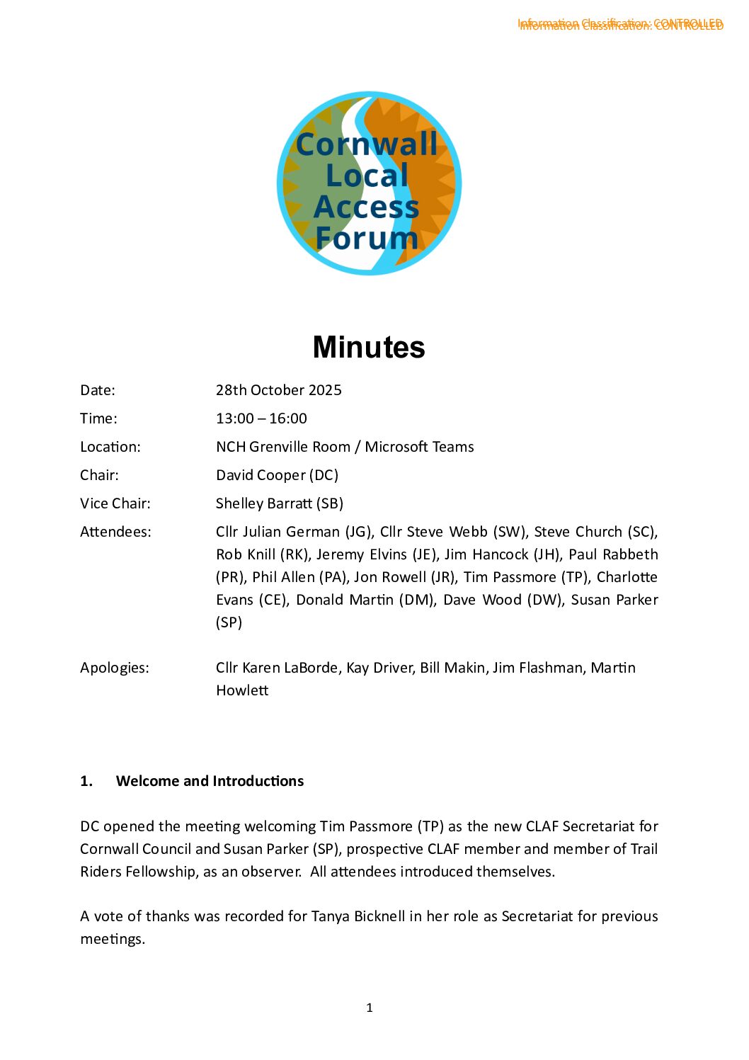 CLAF Minutes 10-2025
